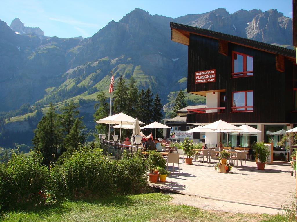Hotel Restaurant Flaschen Albinen Bagian luar foto