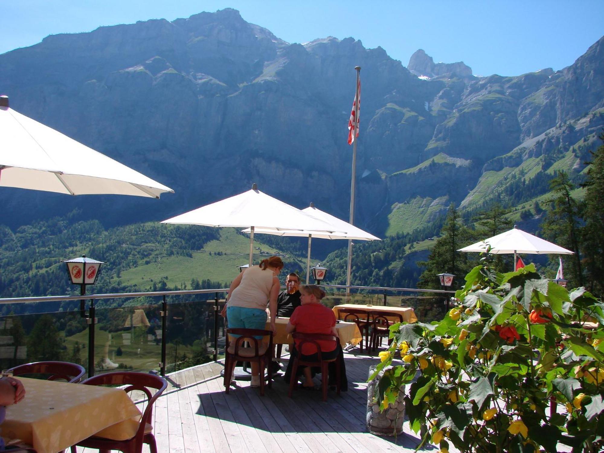 Hotel Restaurant Flaschen Albinen Bagian luar foto